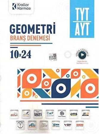 TYT AYT Geometri 10 x 24 Branş Denemesi