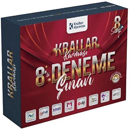 8. Sınıf LGS 8 li Deneme Sınavı Krallar Karması