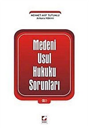 Medeni Usul Hukuku Sorunları Cilt: 2