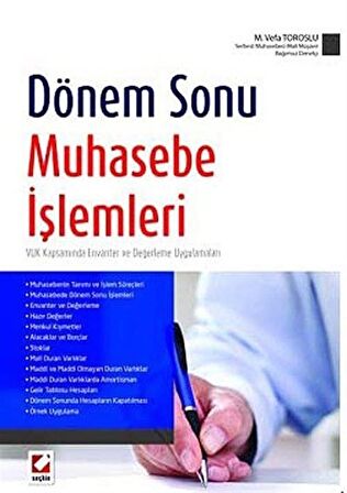 Dönem Sonu Muhasebe İşlemleri