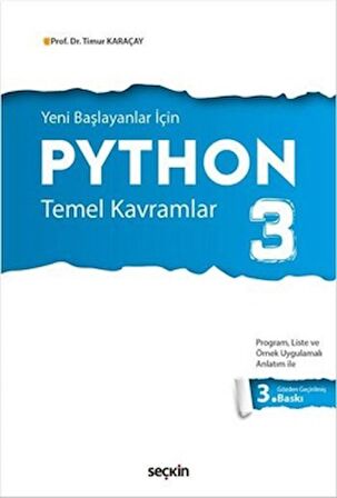 Yeni Başlayanlar İçin Python 3 Temel Kavramlar