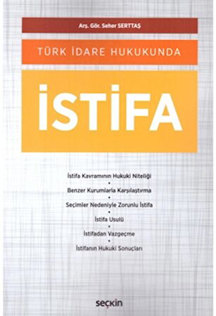 Türk İdare Hukukunda İstifa