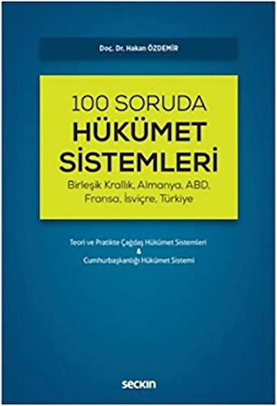 100 Soruda Hükümet Sistemleri