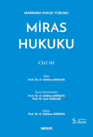 Miras Hukuku - Cilt III