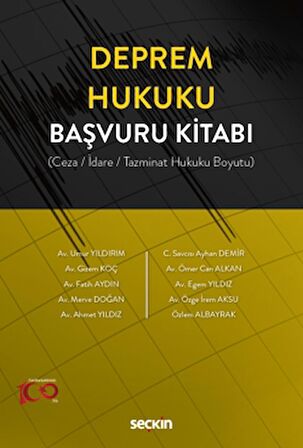 Deprem Hukuku Başvuru Kitabı