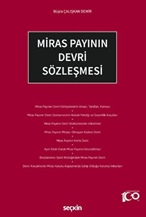 Miras Payının Devri Sözleşmesi