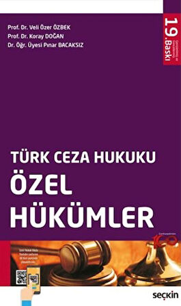 Türk Ceza Hukuku Özel Hükümler
