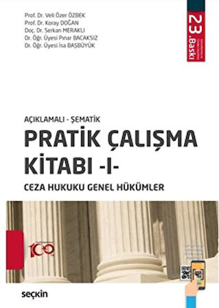 Pratik Çalışma Kitabı – I – Ceza Hukuku Genel Hükümler