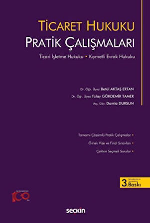 Ticaret Hukuku Pratik Çalışmaları