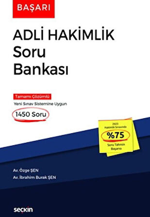Başarı – Adli Hakimlik Soru Bankası