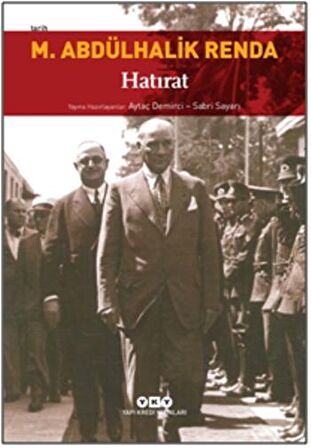 M. Abdülhalik Renda - Hatırat