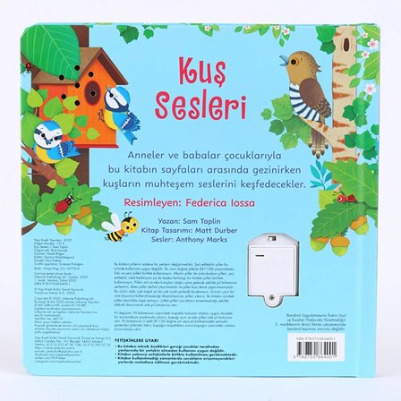 Yapı Kredi Yayınları Kuş Sesleri (Resimli Ve Sesli Kitap)
