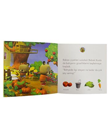 Bebek Koala Çiftlikte ve Bahçede Kitap Seti