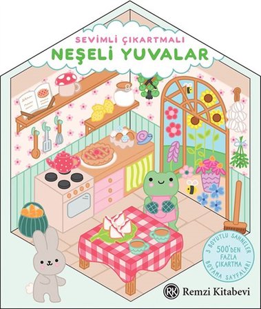 Sevimli Çıkartmalı Neşeli Yuvalar / Kolektif
