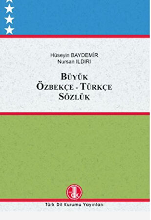 Büyük Özbekçe - Türkçe Sözlük