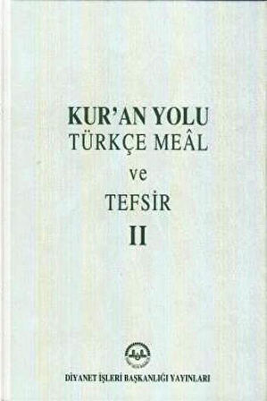 Kur'an Yolu Türkçe Meal ve Tefsir 2. Cilt