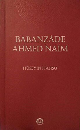 Babanzade Ahmed Naim