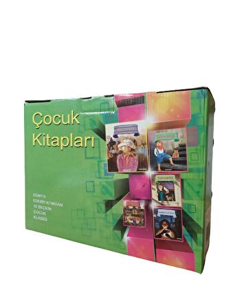 Mercek Yayınları Dünya Edebiyatı Çocuk Kitapları -1 10 Kitap 5.6.