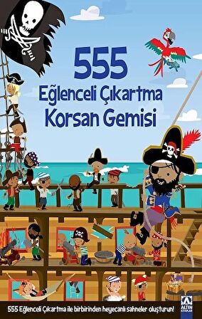 555 Eğlenceli Çıkartma Korsan Gemisi