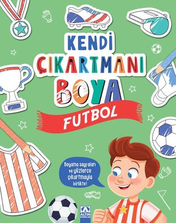 Kendi Çıkartmanı Boya - Futbol