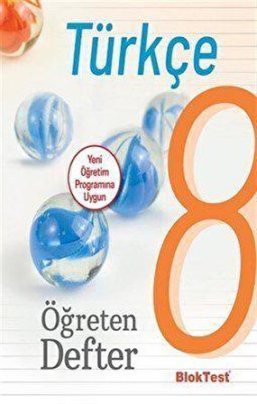 Bloktest 8.Sınıf Türkçe Öğreten Defter