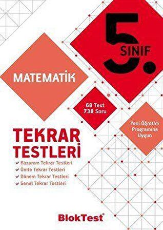 Tudem Yayınları 5.Sınıf Matematik Tekrar Testleri