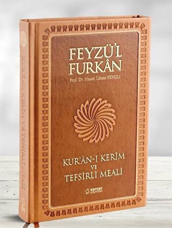 Feyzü'l Furkan Kur'an-ı Kerim ve Tefsirli Meali - Büyük Boy - Mıklepli Ciltli (Lacivert)