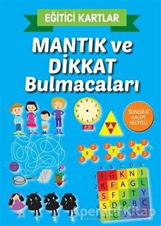 Mantık ve Dikkat Bulmacaları - Eğitici Kartlar