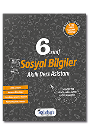 6. Sınıf Sosyal Bİlgiler Akıllı Ders Asistanı