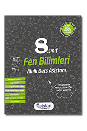 8.Sınıf Fen Bilimleri Akıllı Ders Asistan Yayınları