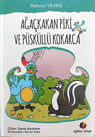 4 - 6 Yaş Ağaçkakan Piki Okuma Seti - 4 Kitap - Renkli İçerik