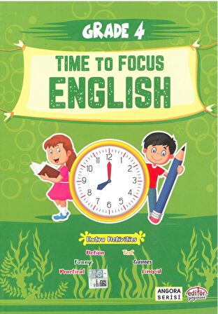Editör Yayınları 4. Sınıf Time To Focus English Angora Serisi