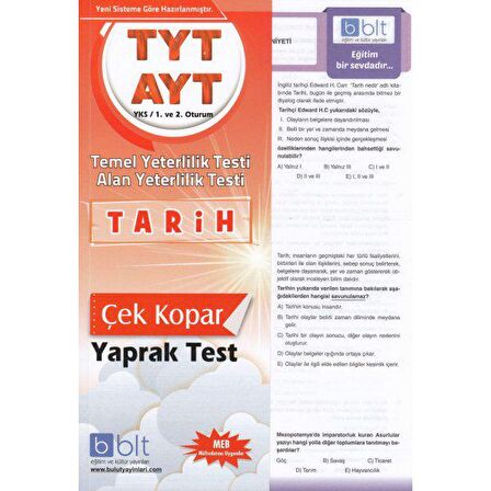 Bulut TYT AYT Tarih Yaprak Test
