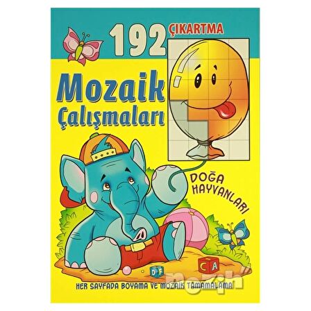 Mozaik Çalışmaları 192 Çıkartma - Doğa Hayvanları