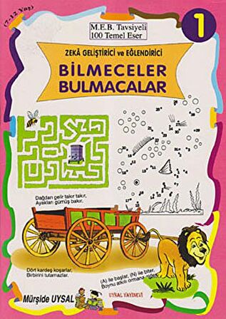 Zeka Geliştirici ve Eğlendirici Bilmeceler Bulmacalar (10 Kitap Takım)