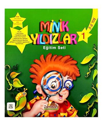 5-6 Yaş Minik Yıldızlar Okul Öncesi Eğitim Seti