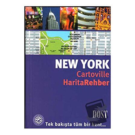 New York Cartoville Harita Rehber