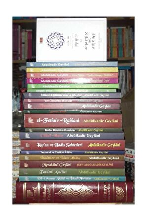 Abdülkadir Geylani Kitapları Seti 20 Kitap + 1 Kitap Hediye