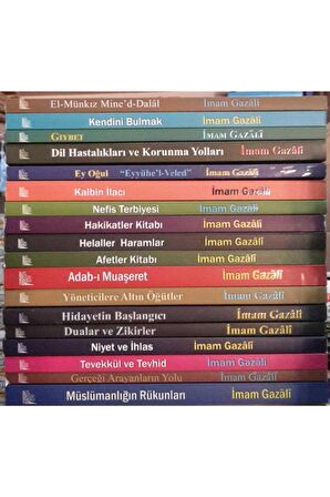 Imam Gazali Seti 18 Kitap