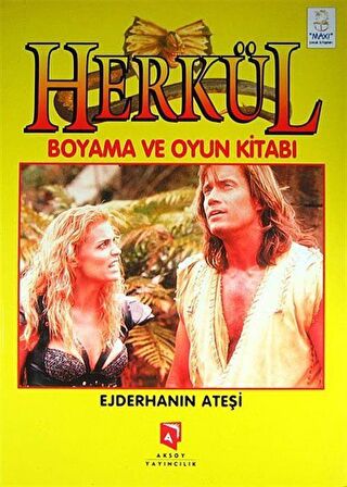 Herkül Boyama ve Oyun Kitabı Ejderhanın Ateşi