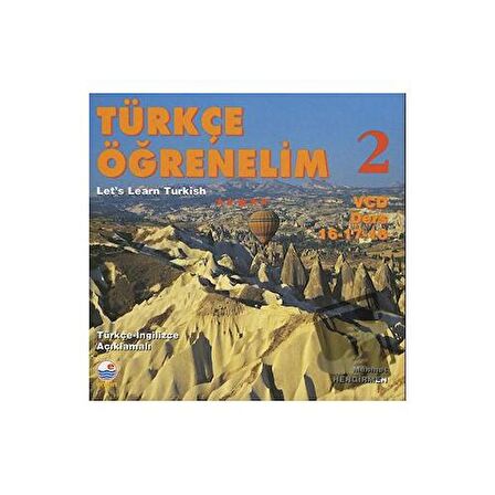 Türkçe Öğrenelim 2 - Let's Learn Turkish VCD (6 Adet)