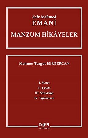 Şair Mehmed Emani - Manzum Hikayeler