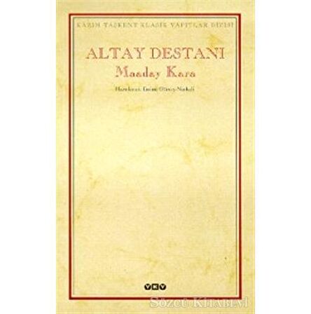 Altay Destanı Maaday Kara