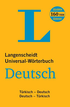 Kitap: Langenscheidt Almanca Türkçe Cep Sözlüğü