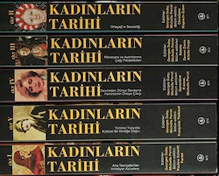 Kadınların Tarihi 5 Cilt Takım (Kutulu)