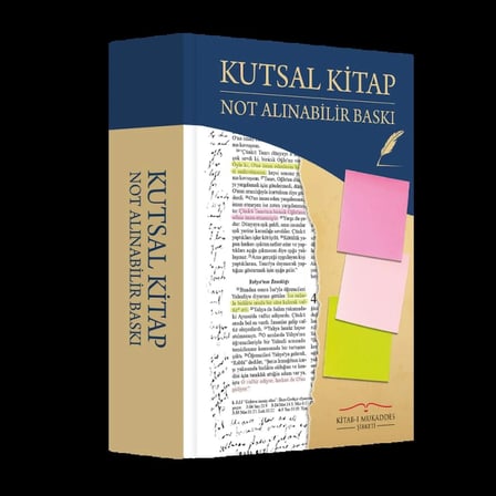 Kutsal Kitap - Not Alınabilir Baskı
