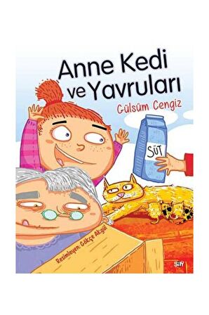 Anne Kedi ve Yavruları - Bıcırık Kitaplar