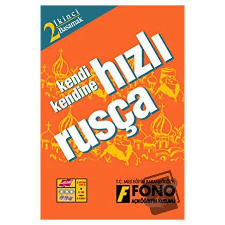 Hızlı Rusça 2. Basamak (2 kitap + 3 CD)