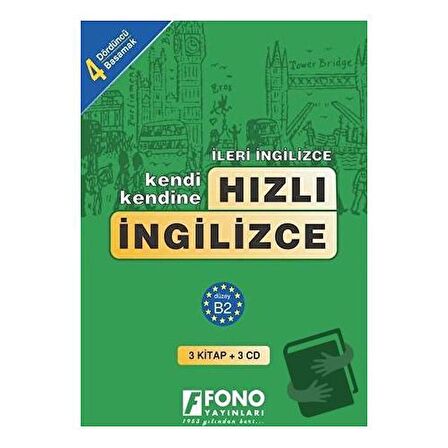 Hızlı İngilizce 4. Basamak (3 kitap + 3 CD)