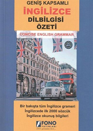 İngilizce Dilbilgisi Özeti